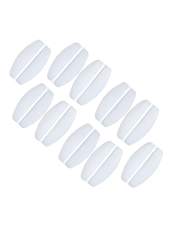 Bra Strap Shoulder Holder 5-Pack White (10 Units) Stops Straps from Slipping