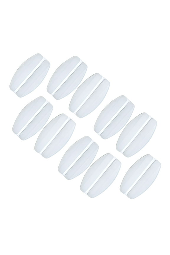 Bra Strap Shoulder Holder 5-Pack White (10 Units) Stops Straps from Slipping