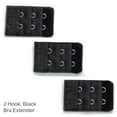 thumbnail image 1 of More of Me to Love Premium Bra Extenders 2-Hook Black 3-Pack, 1 of 7