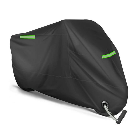 MoreChioce Universal Motorcycle Cover 210T-96.5in Moped Cover Motorbike Cover Shelter Waterproof Sun Protection Outdoor with Lock-holes Storage Bag
