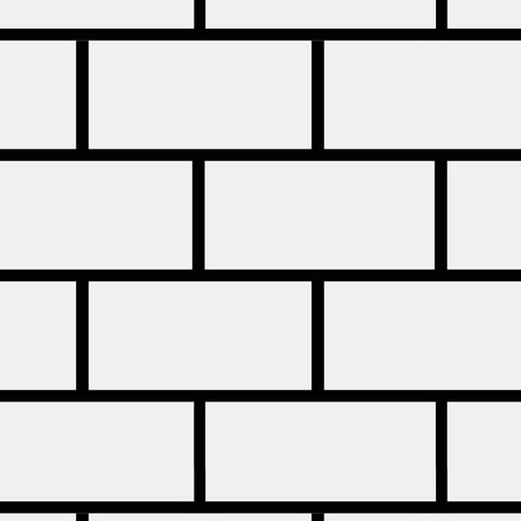 MoreFarther White Brick Peel and Stick Self Adhesive Wallpaper, 17.71"x236.22", 1 Piece