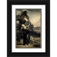 thumbnail image 1 of Moreau, Gustave 22x32 Black Ornate Wood Framed with Double Matting Museum Art Print Titled - Orpheus, 1 of 4
