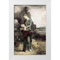 thumbnail image 1 of Moreau, Gustave 22x32 White Modern Wood Framed Museum Art Print Titled - Thracian Maiden, 1 of 4