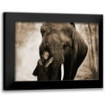 thumbnail image 1 of Moreau, Marc 14x11 Black Modern Framed Museum Art Print Titled - Healing Embrace, 1 of 5