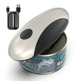 thumbnail interactive-video image 1 of Moreblue One-Touch Automatic Electric Can Opener, USB-C Rechargeable Can Opener Smooth Edge, Hands-Free Countertop Electric Can Opener for Seniors, Arthritis, Weak Hands, Kitchen Gadget Gift, 1 of 10