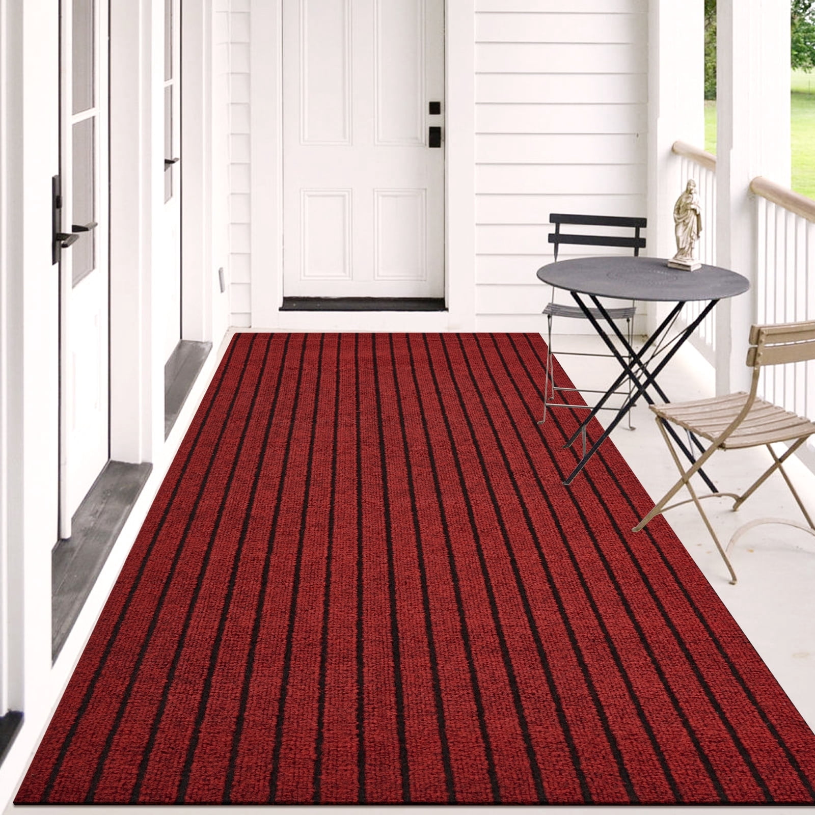 Morefany 4'x6' Runner Rug Indoor for Long Hallway Mat Non Slip Rugs ...