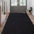 thumbnail image 1 of Morefany Black Runner Rug 2ft x 6ft with Rubber Backing, 1 of 6