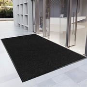Morefany Indoor Outdoor Welcome Doormat, Heavy Duty Non-Slip Rubber Backing, 4 x 5