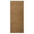 thumbnail image 1 of Morefany Outdoor Indoor Runner Rug Custom Size Rugs Non-Slip Hallway Carpet Runners with Rubber Backing Mat for Kitchen Entryway Garage Laundry 6ft x 52ft, Brown Striped, 1 of 7