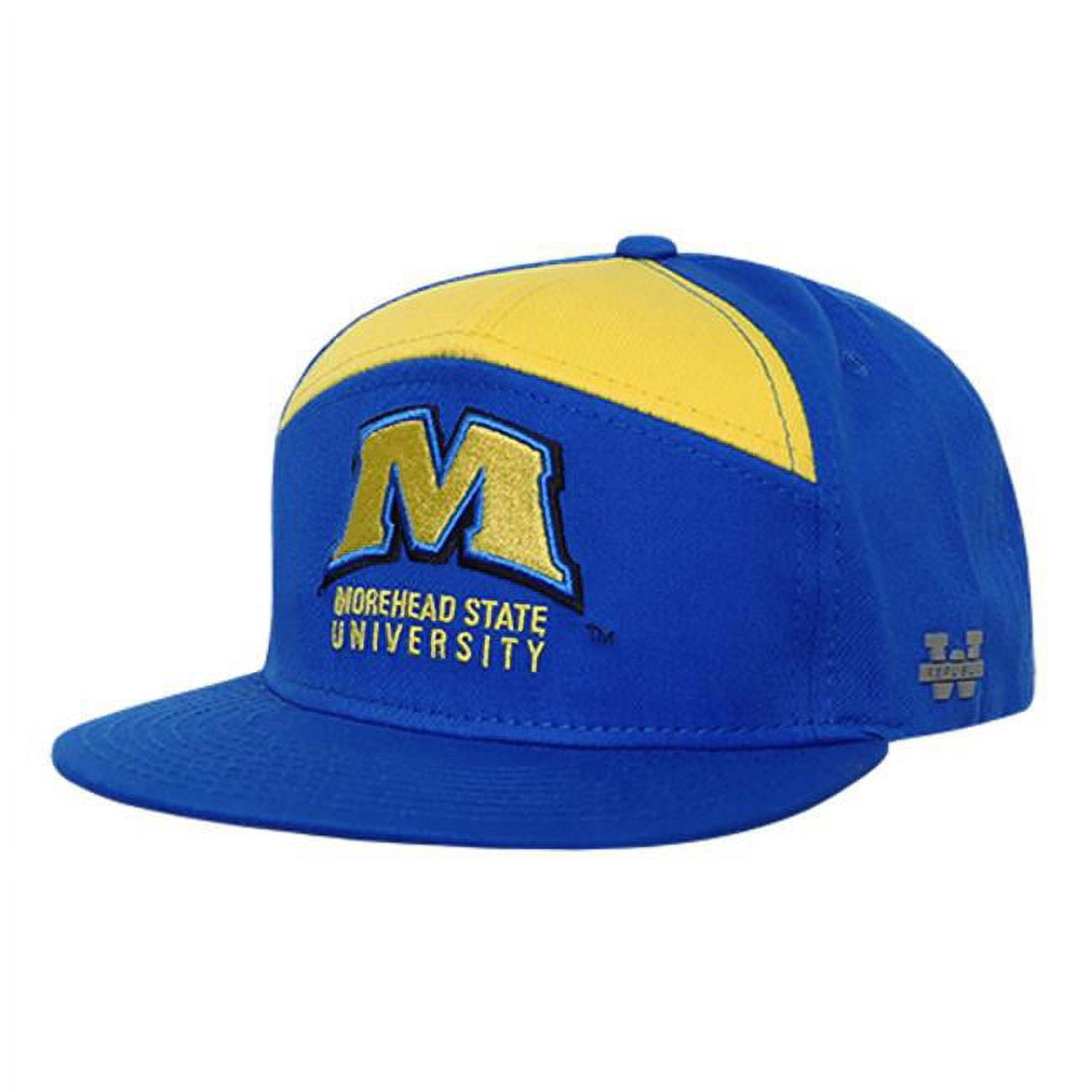 Morehead State University Eagles NCAA Flat Bill Snapback Hat - Royal Blue