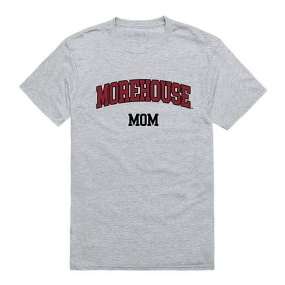Morehouse College Mom T-Shirt, Heather Grey - Extra Large