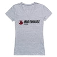 thumbnail image 1 of Morehouse College Women Seal Short Sleeve T-Shirt, Heather Grey - Large, 1 of 1