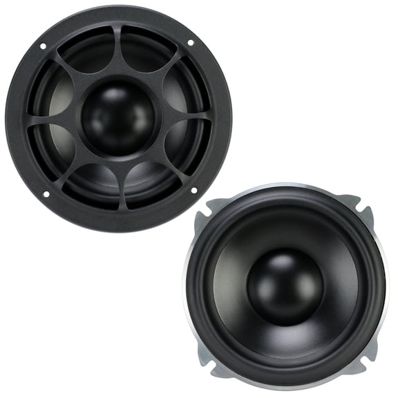 Morel Hybrid MW5 MKII 5-1/4" Component Speakers 120W 4-Ohm Car Audio Comp NEW