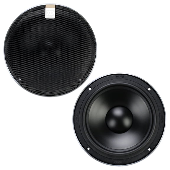 Morel Hybrid MW6 MKII 6-1/2" Component Speakers 140W 4-Ohm Car Audio Comp NEW