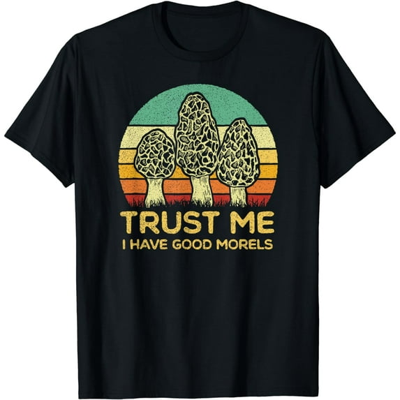 Morel Mushroom Shirt Funny Foraging Morels Hunters T-Shirt T-Shirt