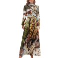 thumbnail image 1 of Morel Mushroom in the Wild Long Dress dress dresses Female dress, 1 of 4