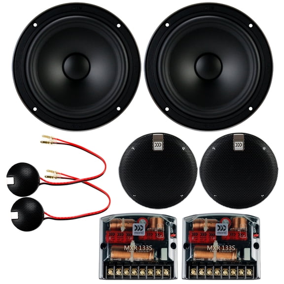 Morel Sensus 63 6-1/2" 3-Way Component Speaker System Comp 6.5" *NEW*