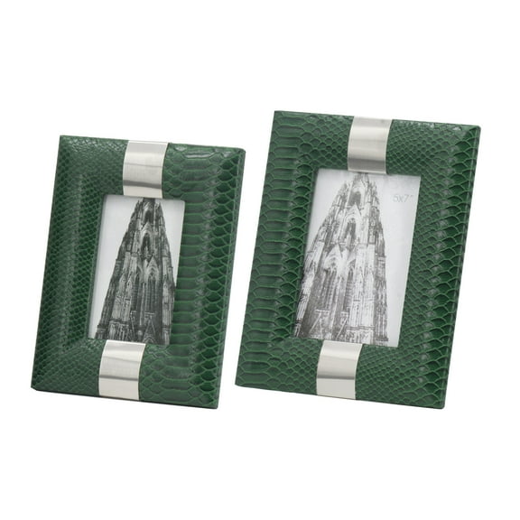 Morelet Photo Frames - Set of 2 - Green