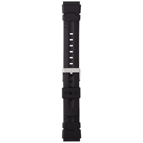 Morellato Bora Rubber Watch Strap - Black - 18mm - Special Stainless Steel Buckle - RUBBER Collection