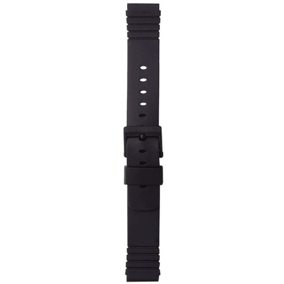 Morellato Enterprise Rubber Watch Strap - Black - 18mm - Special Stainless Steel Buckle - RUBBER Collection