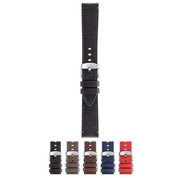Morellato Paragliding Watch Strap - Black - 24mm - Chrome-plated Stainless Steel Buckle - SPORT Collection