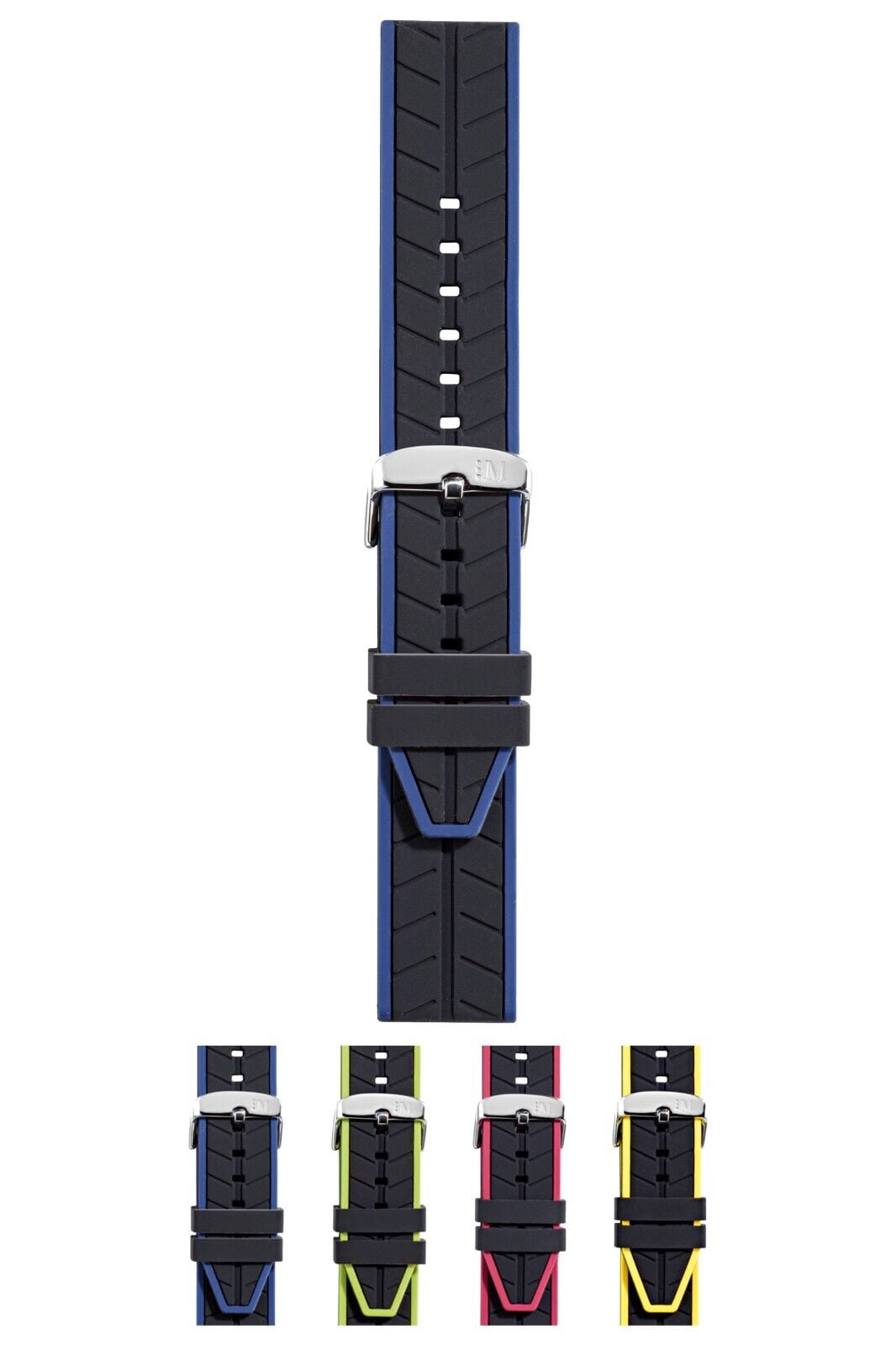 Morellato | Derain Black Handmade Smooth Calfskin Strap
