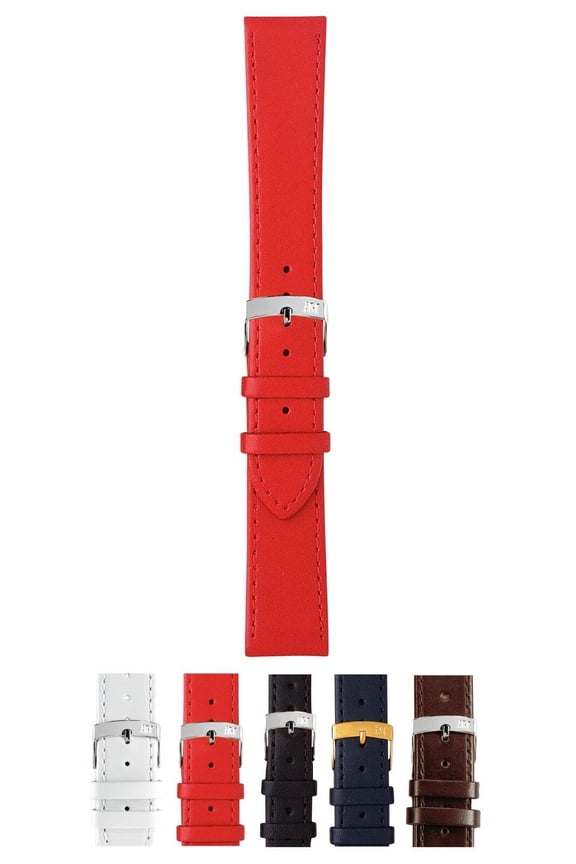 Sprint Watch Strap - Red - 18mm - Chrome-plated Stainless Steel Buckle - PERFORMANCE Collection