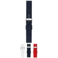 thumbnail image 1 of Morellato Tunguska Silicone Watch Strap - Blue - 22mm - Chrome-plated Stainless Steel Buckle - RUBBER Collection, 1 of 8
