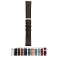 thumbnail image 1 of Morellato Violino Watch Strap - Dark Brown - 14mm - Chrome-plated Stainless Steel Buckle - PELLI PREZIOSE Collection, 1 of 10