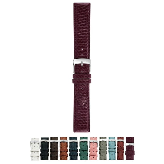 Morellato Violino Watch Strap - Light Purple - 14mm - Chrome-plated Stainless Steel Buckle - PELLI PREZIOSE Collection