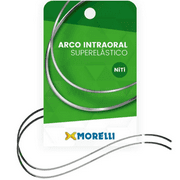 Morelli Ortodontia – 10 Reverse Spee NiTi Rectangular Dental Archwire - Provides Orthodontic Alignment, Rotation, And Leveling, Upper Jaw, Size: Ø0.40xØ0.40mm/Ø.016xØ.016