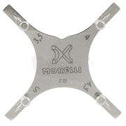 Morelli Ortodontia - Boone Bracket Gauge Positioner - Precise Height Measurements for Bracket Placement – Durable, Metal Points & Heat-Treated Tip, Size: 3.5mm/4.0mm/4.5mm/5.0mm