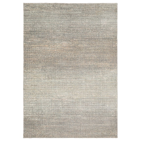 Moretti Bartak Area Rug 524A1 Casual Grey Monochrome Gradient 9' 10" x 12' 10" Rectangle