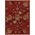 thumbnail image 1 of Moretti Birani Area Rug 6386E Red Faded Circles 9' 10" x 12' 10" Rectangle, 1 of 1