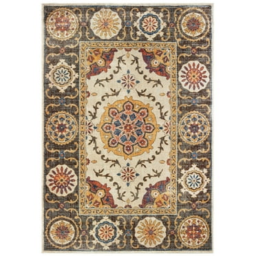 Moretti Boulder Area Rug 4929X Ivory 9' 10" x 12' 10" Rectangle