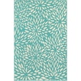 thumbnail image 1 of Moretti Constant Area Rug 1506L Blue Leaves Petals 7' 10" x 10' 10" Rectangle, 1 of 1