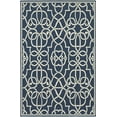 thumbnail image 1 of Moretti Constant Area Rug 2205B Navy Curls Curves 2' 3" x  7' 6" Rectangle, 1 of 1