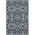 thumbnail image 1 of Moretti Constant Area Rug 2205B Navy Curls Curves 7' 10" x  7' 10" Round, 1 of 1