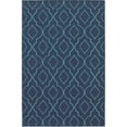 thumbnail image 1 of Moretti Constant Area Rug 7541B Navy Waves Swirls 3' 7" x  5' 6" Rectangle, 1 of 1