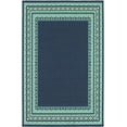 thumbnail image 1 of Moretti Constant Area Rug 9650B Navy Diamonds Lines 6' 7" x  9' 6" Rectangle, 1 of 1