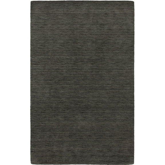Moretti Desire Area Rug 27102 Charcoal Neutral Monochrome 6' x 9' Rectangle