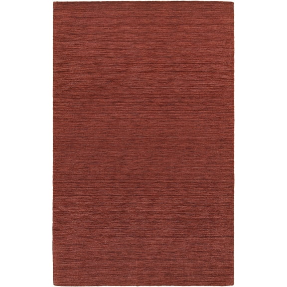 Moretti Desire Area Rug 27103 Red Wool Neutral 2' 6" x 8' Rectangle