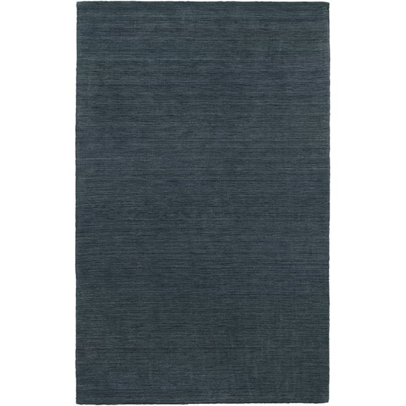 Moretti Desire Area Rug 27106 Navy Wool Chromatic 8' x 10' Rectangle