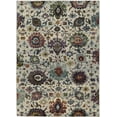 thumbnail image 1 of Moretti Glow Area Rug 7129A Stone Buds Bulbs 8' 6" x 11' 7" Rectangle, 1 of 1