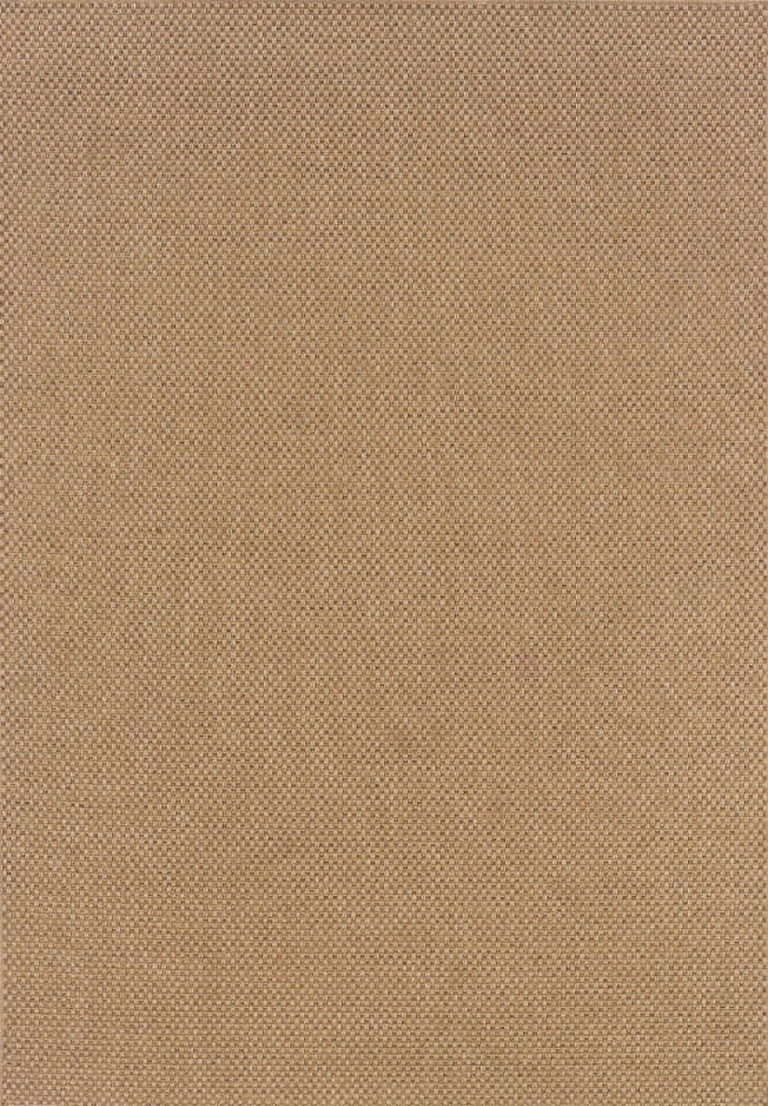 Moretti Grand Mal Indoor/Outdoor Area Rug 2160X Sand Solid Woven 3' 7 ...