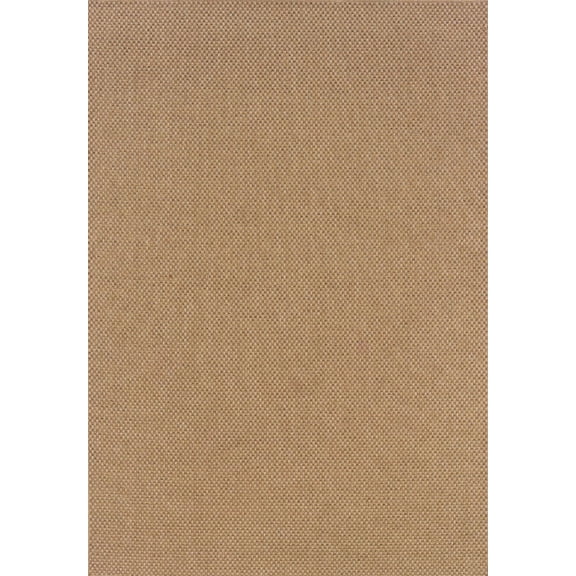 Moretti Grand Mal Indoor/Outdoor Area Rug 2160X Sand Solid Woven 7' 10" x 10' 10" Rectangle