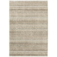 thumbnail image 1 of Moretti Hadron Area Rug 747 Casual Ivory Banded Rows 6' 7" x  9' 6" Rectangle, 1 of 3