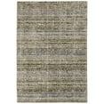 thumbnail image 1 of Moretti Hadron Area Rug 747A0 Casual Green Lines Rows 2' 6" x 12' Rectangle, 1 of 3