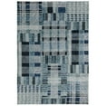 thumbnail image 1 of Moretti Hadron Area Rug 752B0 Casual Blue Blocks Bars 10' x 13' 2" Rectangle, 1 of 3