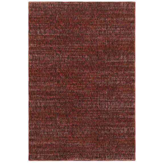 Moretti Hadron Area Rug 8033K Casual Red Single Color Achromatic 10' x 13' 2" Rectangle